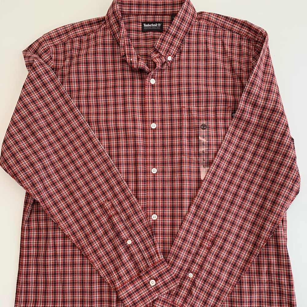 Timberland Plaid Button-up
